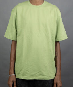 Signup Yellow green oversized fit T- shirt