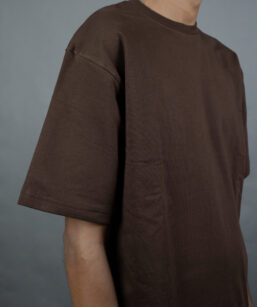 Signup Brown oversized fit T- shirt