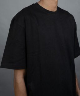 Signup Black oversized fit T- shirt